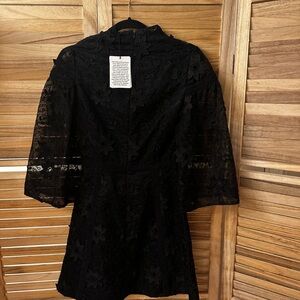 NEW NWT Jill Stuart Floral Embroidered Lace Dress Size 0